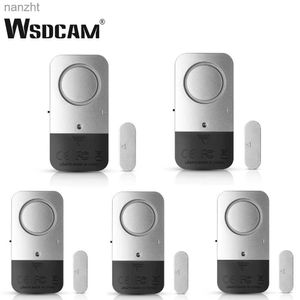 Alarmsystemen WSDCAM Deur Sensor Alarm 120DB Draadloze deur Alarm Huis Alarm Veiligheid Beveiliging Venster Sensor Detector Inbrekende alarmset WX