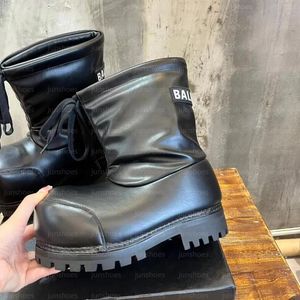 Alaska Ski Low Top Boots Paris Fashion Men Women Skwear Snow Boots Designer Platform Black Witschoenen Maat 35-44