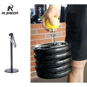 ALBREDA Haltérophilie Haltère Haltère Support Rack Fitness Grip Ball Holder Bras Exercice Accessoires