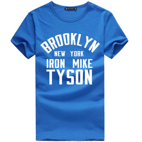 Wholesale Mike Tyson Shirt Men Custom T Shirt Famous World Boxing