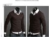 Gros-nouveau pull hommes chandails marque de mode slim fit coton blusas masculinas sueter homme pull cardigan masculino chemise décontractée