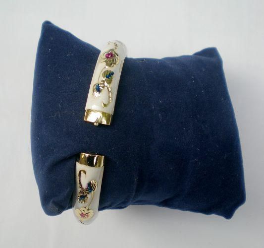 Cloisonné Emaille Liebe Armreif Für Frauen Mosaik CZ Personalisierte Breite 1,5 cm Chinesische handwerk Armreifen 12 teile/los