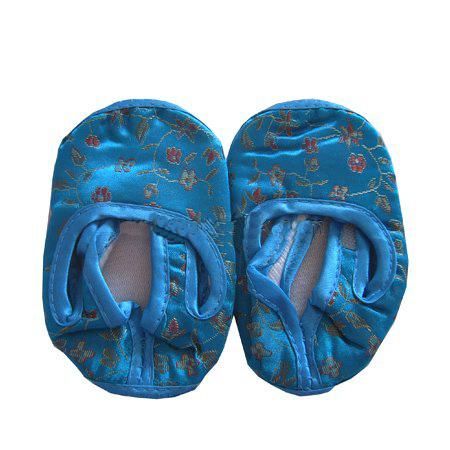Zapatos de bebé de seda primero Walker Zapatos baratos de China Flower Baby Soft Sole Shoes / color de la mezcla Envío gratis