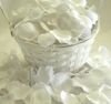 보라색 흰색 실크 장미 꽃잎 결혼식 호의 파티 꽃 30 가방 (백 당 100 PC)