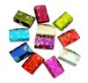 Elegant Mirror Craft Jewelry Storage Box Protable Party Favor Gift Boxes High Quality Silk brocade Double Lipstick Tube Packaging Case 12pcs