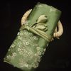 Портативная роскошная дорожная шелковая сумка для хранения ювелирных изделий в рулонах, складная молния, большая косметичка с цветком для женщин, косметичка на шнурке 105121653