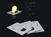 DoubleLe LED Light Card Lampa mest kreativa små ljus