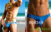 Toptan-2015 Sıcak Seksi Düşük Bel Erkek Külot Hazineleri Stresli Dışbükey JJSox Iç Çamaşırı Şeker Renkler Yüzmek Sandıklar Mayo
