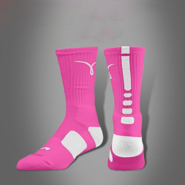 breast cancer elite socks