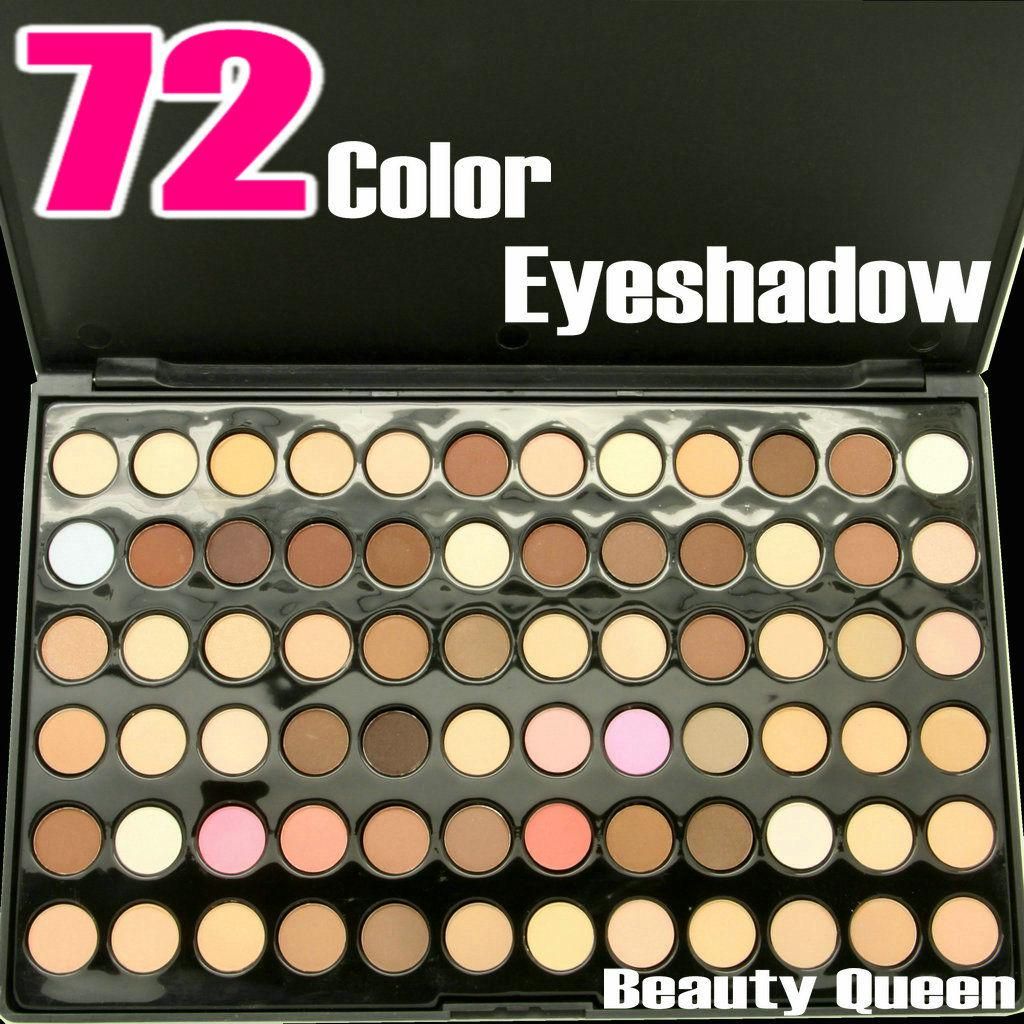 New Professional 72 Warm Color Neutral Nudes EyeShadow Eye Shadow Palette Makeup Cosmetics Kit set-image-95307559