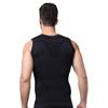 Partihandel-Men Slimming Body Shaper Vest Belly Tummy Waist Girdle Shirt Shapewear Underkläder Gratis frakt