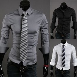 mens fitted dress shirts