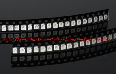 [/ロット] 1000個のSMD SMT PLCC-2 1210 3528ブルーLEDライトランプ - ブルーカラー