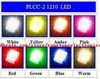 [2000pCS /ロット] 1000個のSMD SMT PLCC-2 1210 3528ブルーLEDライトランプ - ブルーカラー