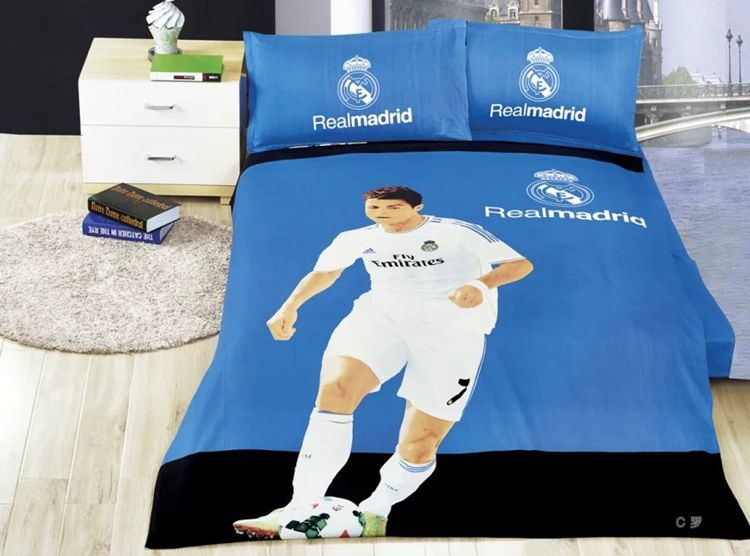 Real Madrid Bedding And Bedroom Accessories Football Boys Image