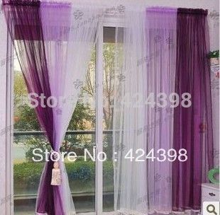 Wholesale Fashion Finished Curtain Cloth Window Screening Gradient