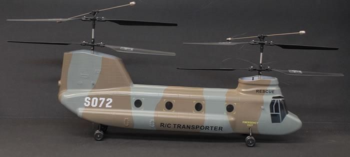 3CH Chinook CH 47 Double Horse 9072 RC Helicopter The ...