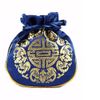 Färgglada glada dragsko små presentpåsar smycken påsar Kina stil Silk Brocade födelsedagsfest gynnar påse grossist