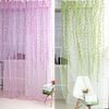 Wholesale-Willow Room Pattern Voile Window sheer Curtains Panel Drapes Scarfs Curtain