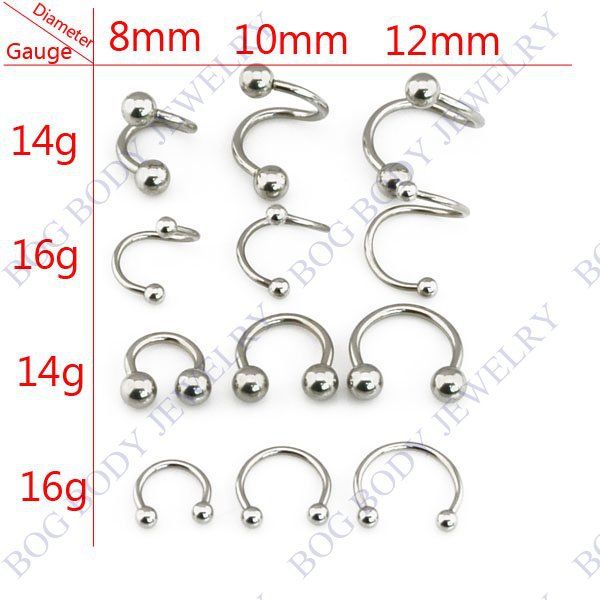 Diameter Septum Ring Diameter Septum Ring
