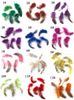 Vente en gros-Sexy 3D Feather Nail Art Décoration, Mélange 12Couleurs (100pcs) Hot Diy Nail Beauty Accessoires, Stickers à ongles Fournitures gratuites