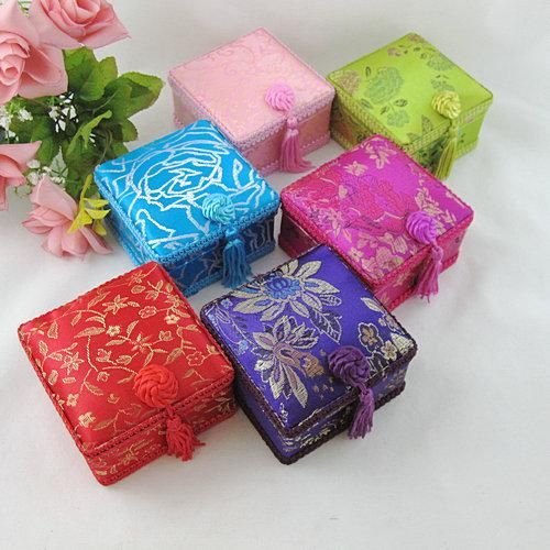 Pretty Decorative Lace Tassel Wedding Candy Box Vintage Birthday Floral ...