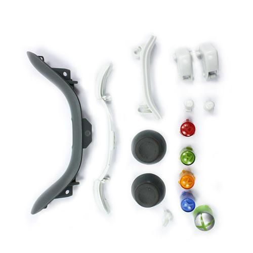 For Xbox 360 Controller Shell Full Faceplate Case Mod Game Accessories White V00071 From Yall