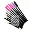 Al por mayor-200 PC desechables Lipbrush Lip Gloss Brush Wands Lápiz labial Aplicadores de brillo Esponja cosmética Envío gratuito Herramienta de maquillaje RUA LA