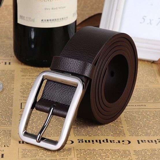 Wholesale Luxury Genuine Leather Wide Belts For Men 2015 Designer