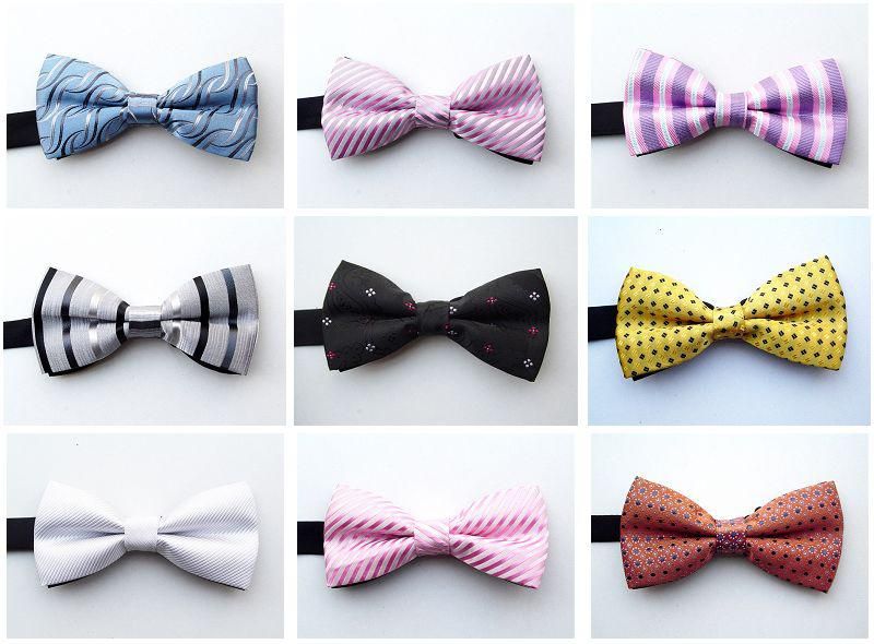 Wholesale Bowties Mens Ties Mens Bow Ties Men Bow Tie Pure Color Bowtie