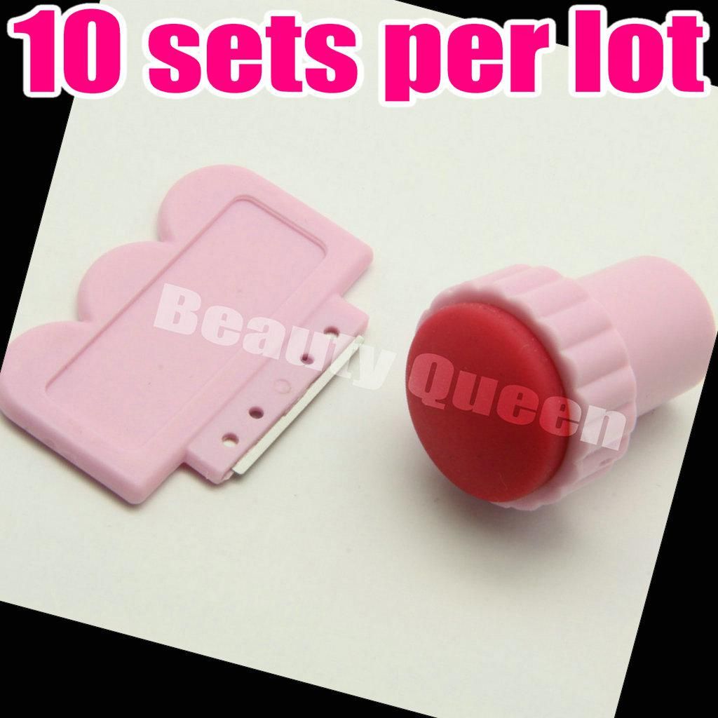 High Quality! Nail Art Stamp Stamper & Scraper Stamping Tool for Nail Stamp DIY Kond Image Plate-image-96395236