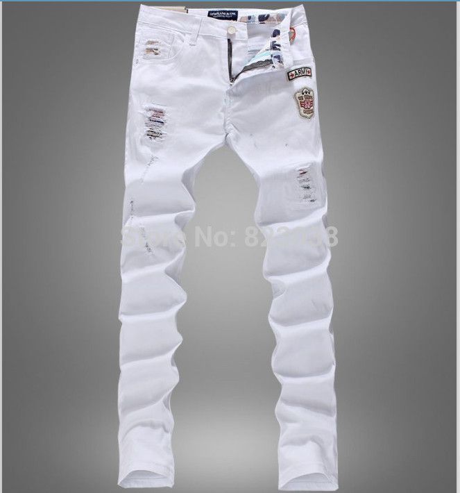 slim fit white jeans mens