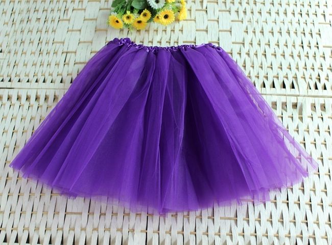 Wholesale-2015 Hot Women Girl Pretty Elastic Stretchy Tulle Teen 3 Layer Adult Tutu Lolita Ballet Skirt 12 Colors Free Shipping 4021