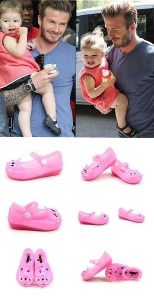 

Оптово-Высокое качество бренда Детская мода сандалии мини-обувь Мелисса Котенок