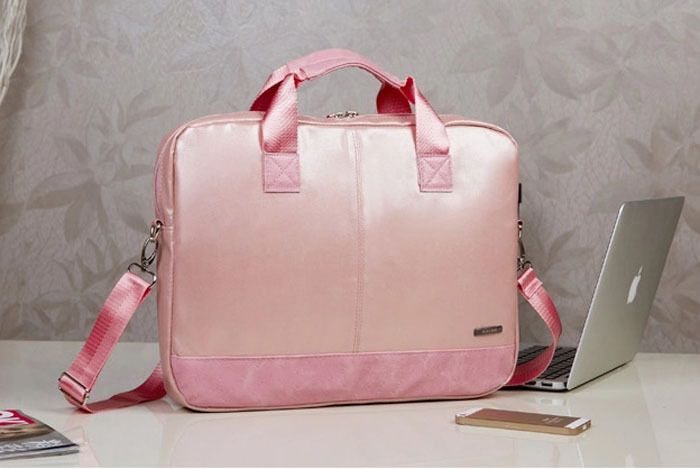 Online Cheap Wholesale Hot Pink Laptop Bag, Slim Laptop Case For 15.6 ...