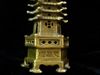 China Superb Pure copper Sculpture Pagoda Statue