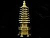 China Superb Pure copper Sculpture Pagoda Statue