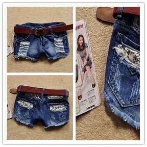 Atacado-Jeans Womens 2015 Jeans Rasgado Jeans Shorts Pantalones Vaqueros Mujer Feminino Do Vintage Branqueada Calças Quentes Skinny Jeans Para As Mulheres