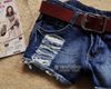 Großhandels-Jeans Damen 2015 zerrissene Jeans Denim Shorts Pantalones Vaqueros Mujer weibliche Vintage gebleichte Hot Pants Röhrenjeans für Frauen