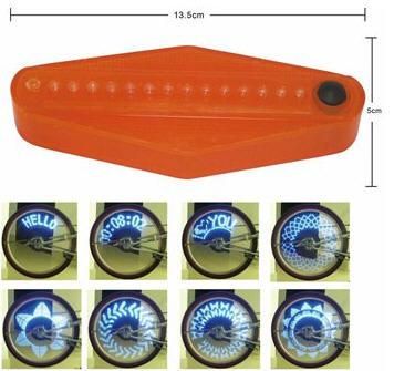 10 TEILE/LOS LED Fahrrad radfahren Fahrrad rad Speichen 36 licht muster