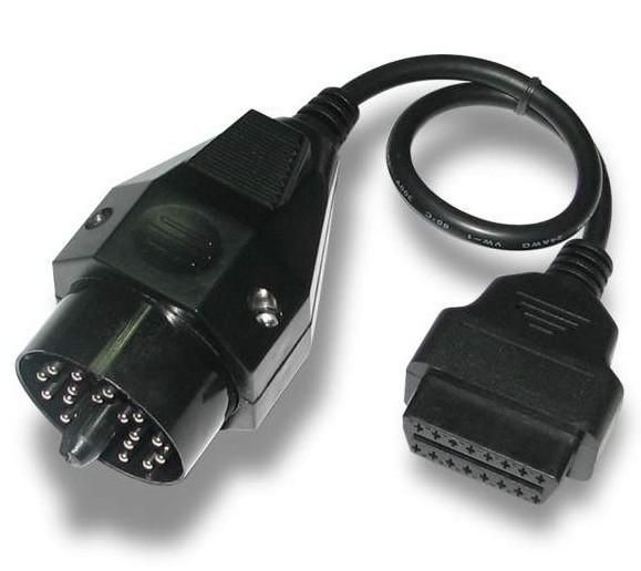 20PCS Adaptor BMW 20 Pin Connector Obd Obd2 Adaptor Car Diagnostic Cable For BMW Free Shipping-image-96595680