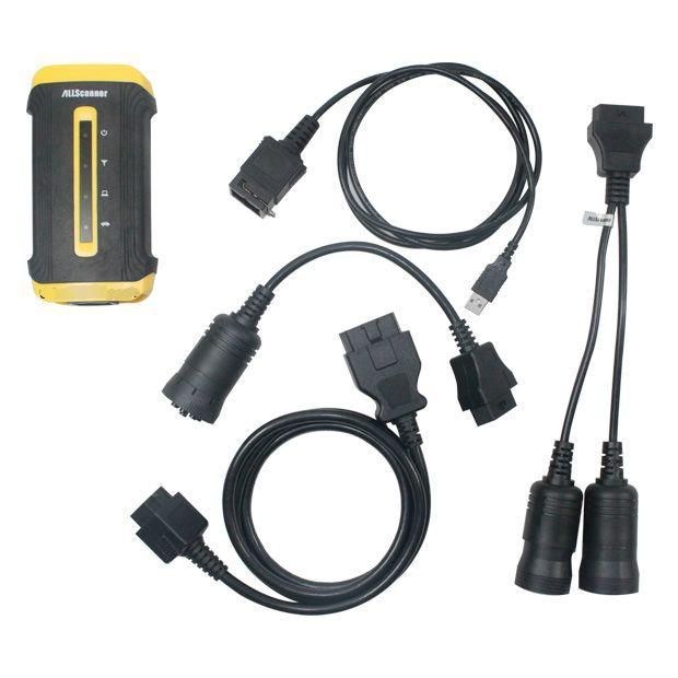 Allscanner VCX HD Heavy Duty Truck Diagnostic System For Automotive To Heavy Duty Vehicles Diagnose Most Of Heavy Trucks