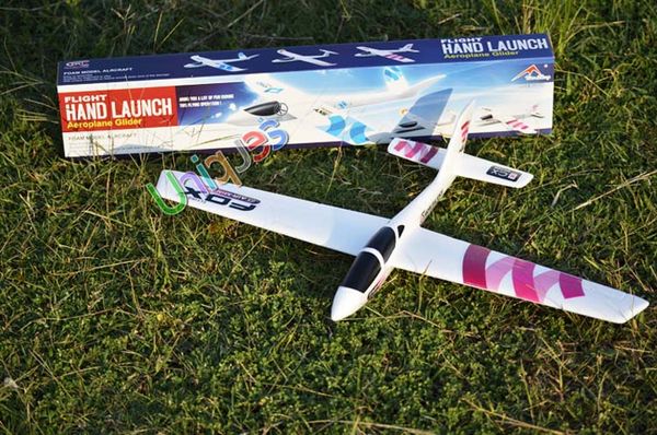 

Wholesale-Free Ship EPO Glider Hand Launch Foam Paper Not RC Planes Airplane Model Kids Adult Toys Outdoor Sport Aeromodel Best Gift kids