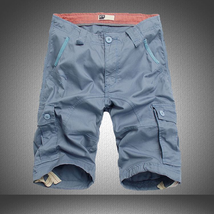 Großhandels-Herren-Shorts, Armee-Sommer-Stil, neue Mode, Board-Cargo-Shorts, mehrere Taschen, lässige Shorts, männlich, groß, plus Größe 40, 42, 44 Knie