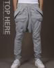 Venta al por mayor-2015 Nuevos Pantalones Harem Hombres Hip Hop Joggers Pantalones Pantalones Pantalones De Pantalones De Pantalones Baggy Pantalones De Hombre Pantalones Hombres Juggers