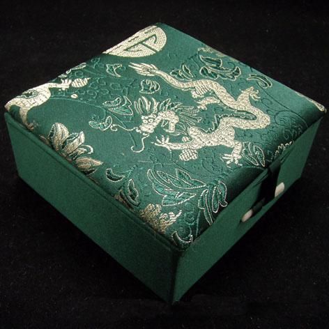 10x10x4.5 cm groen