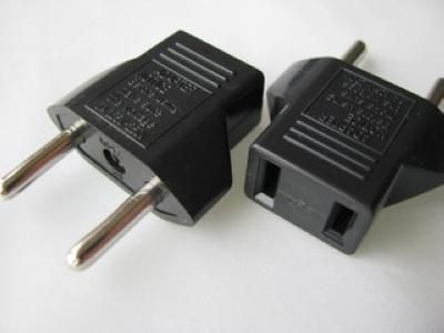 EU standard power adaptor/transfer connector/USA go eu power adaptor/Europe us power adaptor