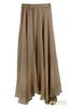 Wholesale- New Summer Maxi Long Bohemian Restore Women's Shinning Chiffon Skirt 7Colors Long 14283