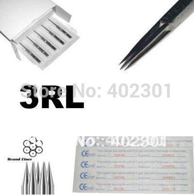 wholesale 3rl tattoo needle round liner needle surgical steel made wholesale 3rl tattoo needle round liner needle surgical steel made