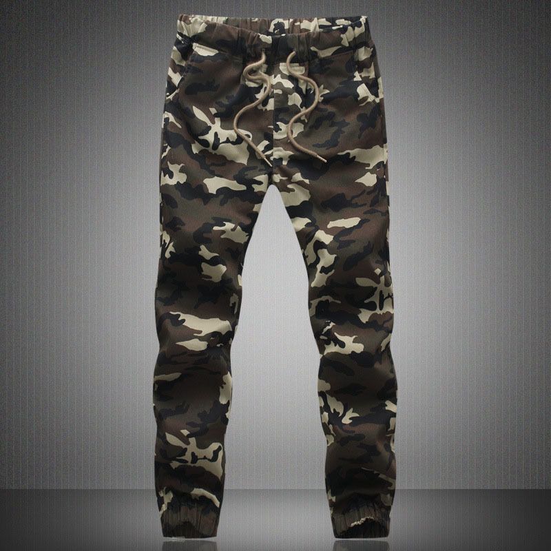 camo green joggers